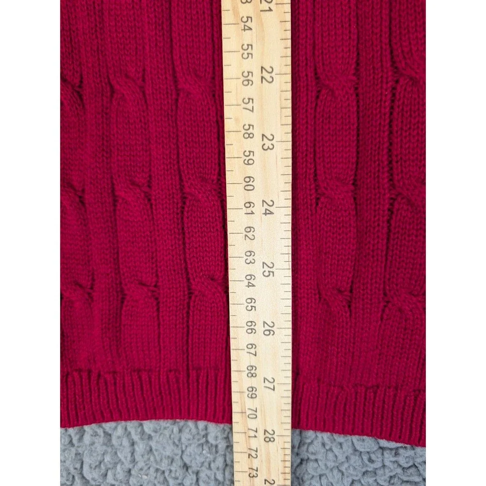 Talbots Womens Sweater Cotton Button Shoulder Long Sleeve Pullover Size 3X NWT